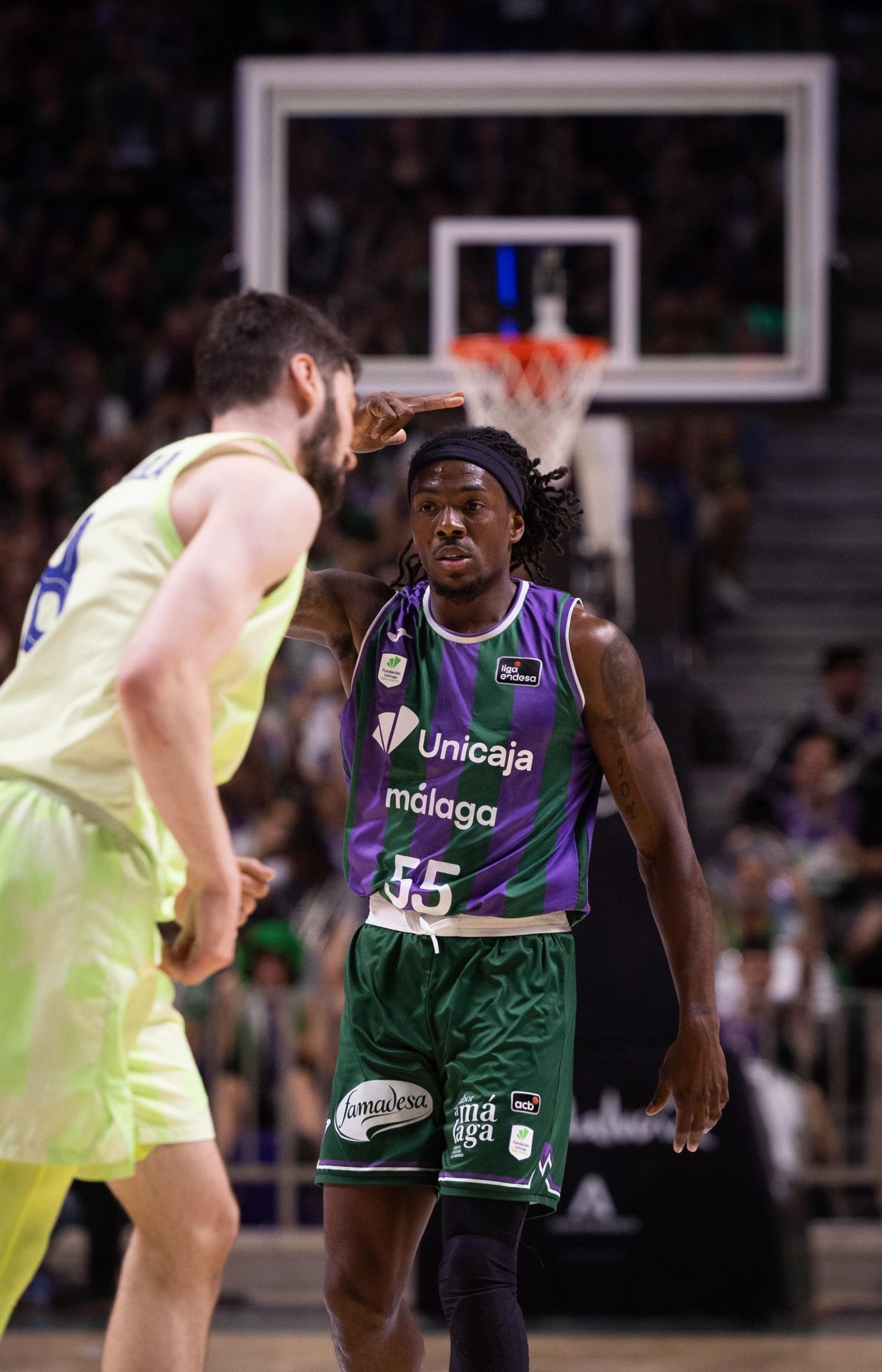 El Unicaja- Barcelona, en imágenes