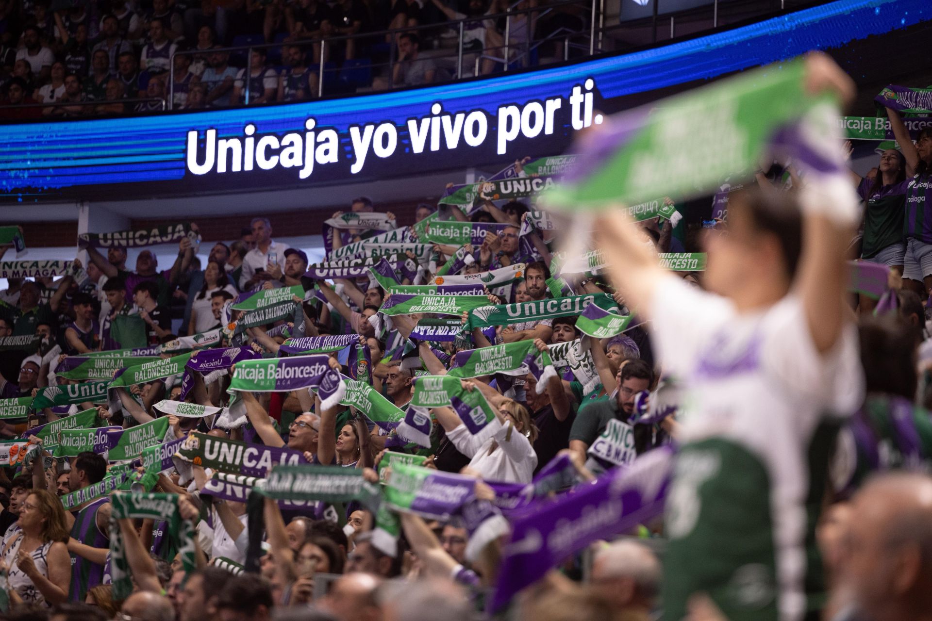 El Unicaja- Barcelona, en imágenes