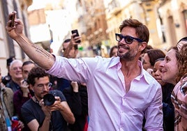 Imagen de archivo de William Levy en el Festival Internacional de Cine de Almería.