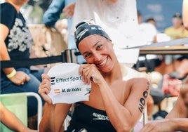 María de Valdés, convocada finalmente para el Mundial de aguas abiertas