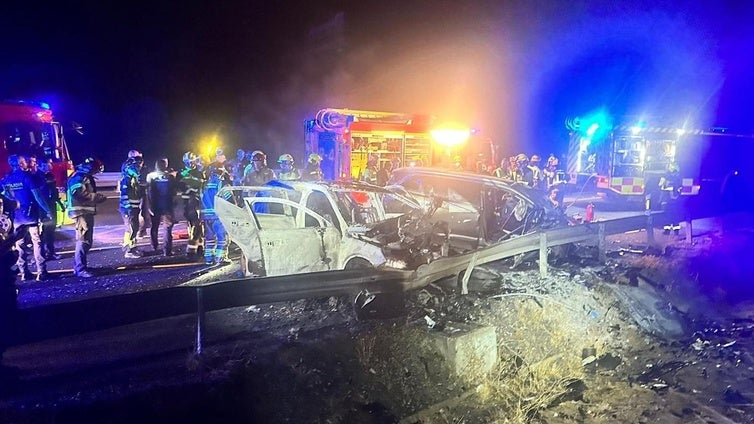 El siniestro se ha producido sobre las 5.30 horas en una salida de la A-7 hacia Torremolinos