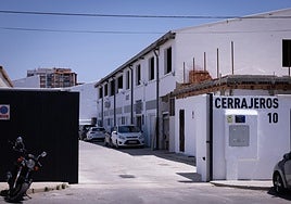 Naves del polígono San Rafael en las que se han realizado las obras.
