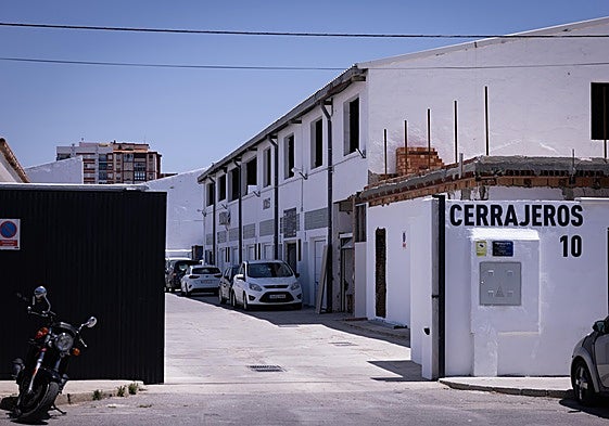 Naves del polígono San Rafael en las que se han realizado las obras.