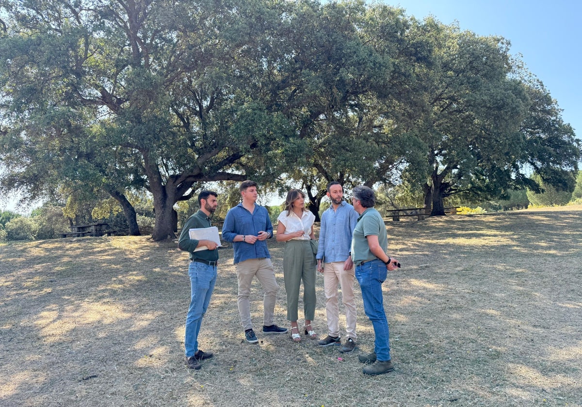 Inicio de las reformas en el Parque Periurbano Dehesa.