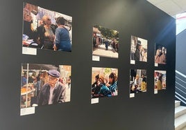 La exposición 'Los mercadillos de Málaga:Retratos de la otra ciudad', en la Galería Central.