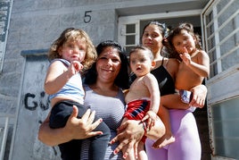 En La Corta la media es de casi tres hijos por mujer.