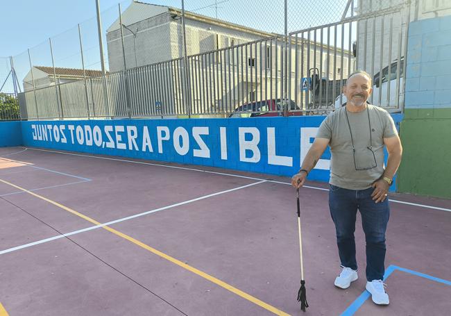 Juan Rodríguez es fundador y presidente de la Asociación de Vecinos La Nueva Corta, que lucha por la «normalización».