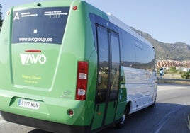 Autobús interurbano del Consorcio de Transportes.