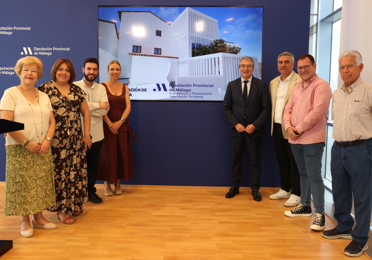 Acto de presentación de la iniciativa cultural, este martes en la Diputación.
