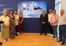 Acto de presentación de la iniciativa cultural, este martes en la Diputación.