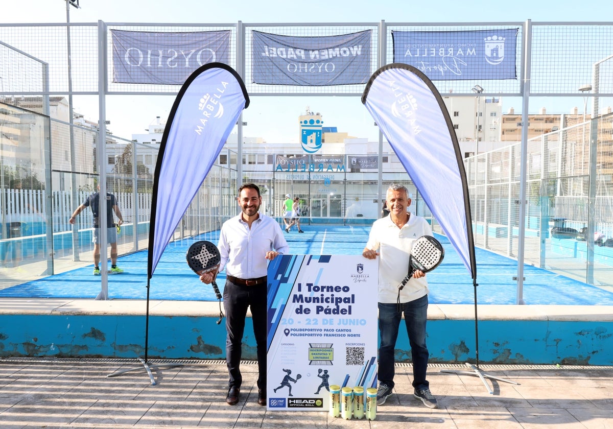 Marbella amplía su calendario de eventos deportivos con un nuevo torneo municipal de pádel