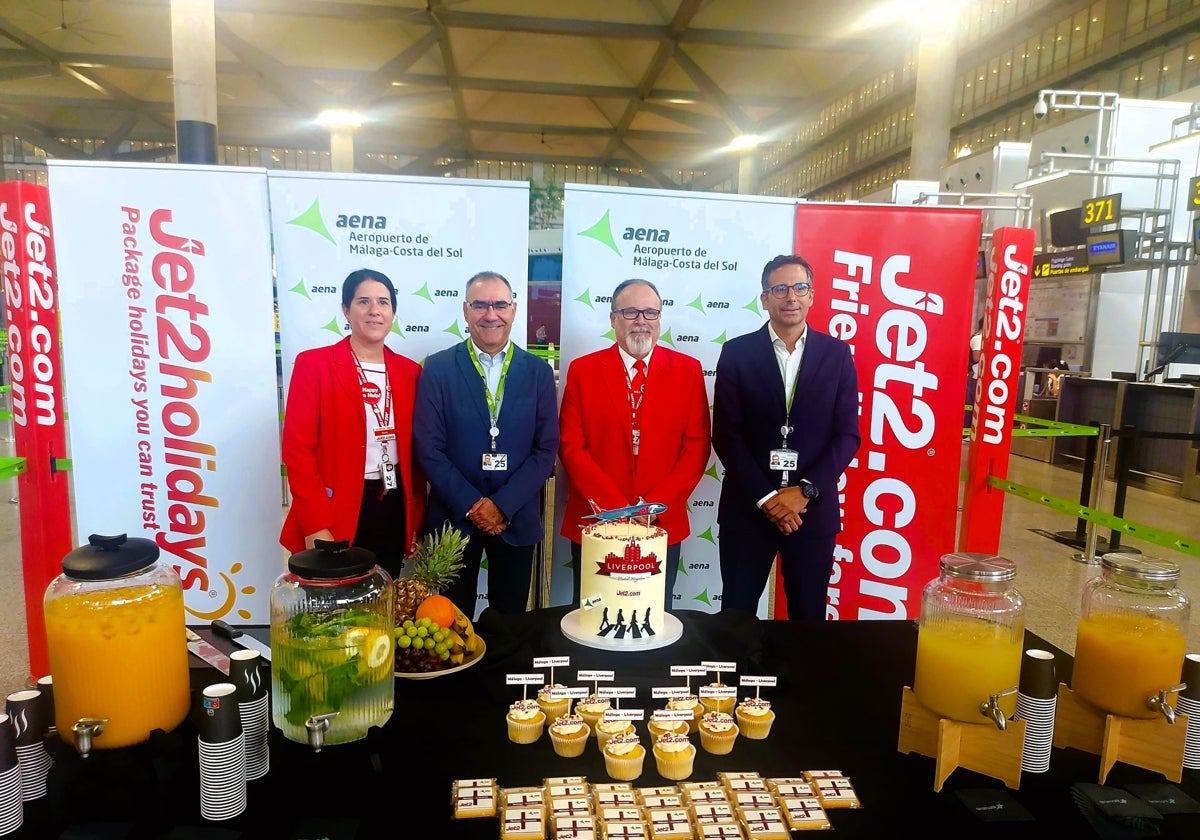 La aerolínea Jet2.com estrena una ruta entre Málaga y Liverpool