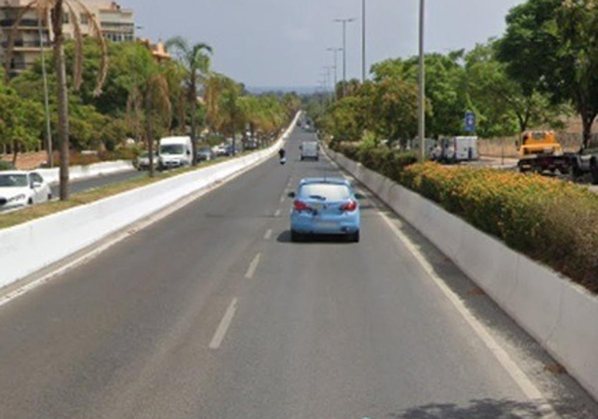 Imagen de archivo de la carretera en la que se produjo el accidente.