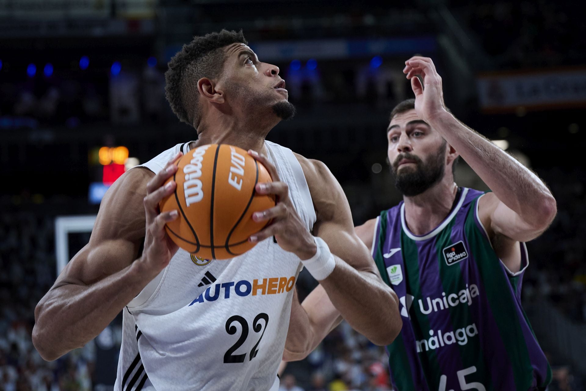 Las mejores imágenes del primer partido de las semifinales Unicaja-Real Madrid