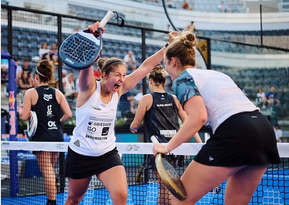 Imagen secundaria 1 - Los malagueños brillan en el inicio del Major de Roma