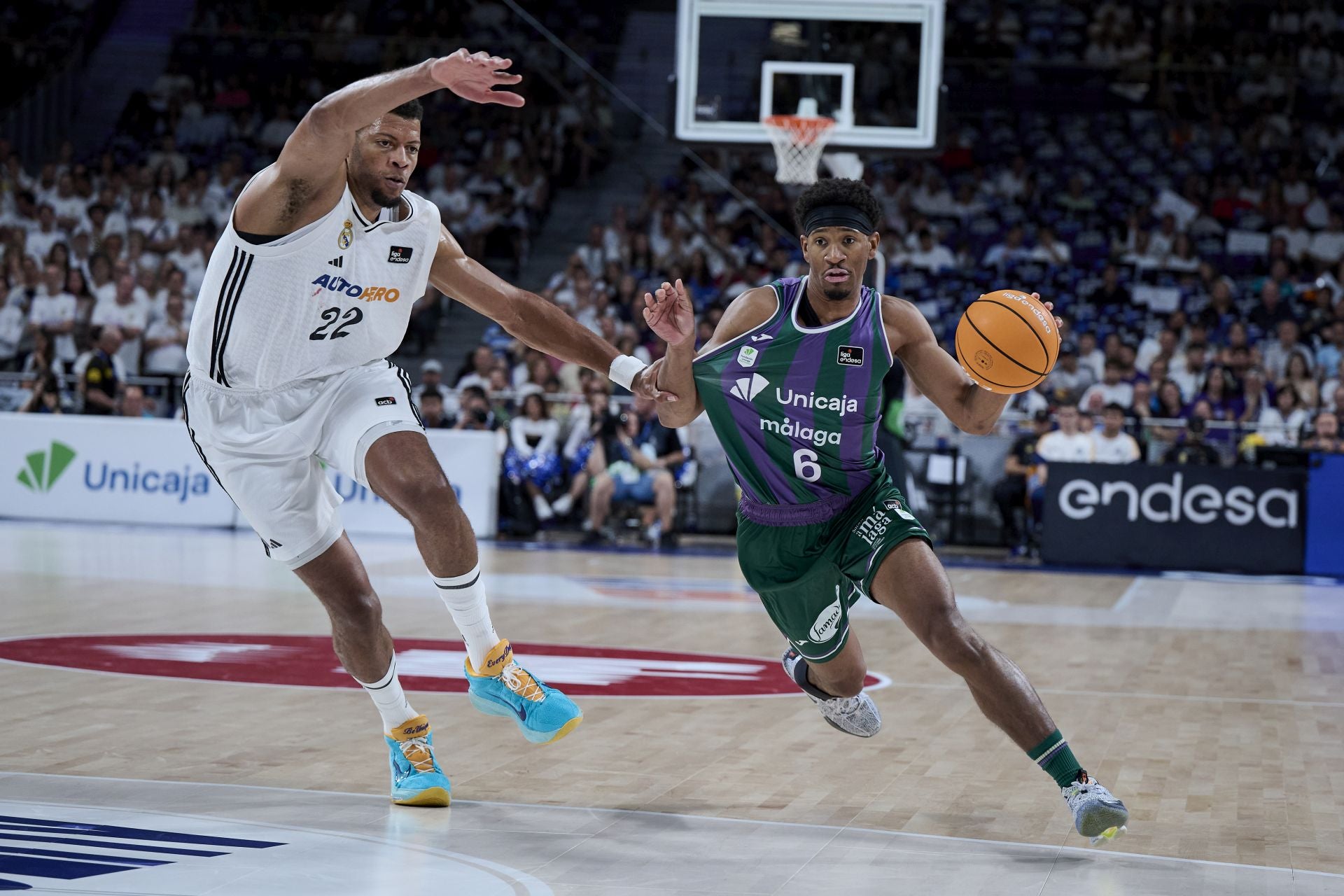 Las mejores imágenes del segundo partido de semifinales Real Madrid-Unicaja