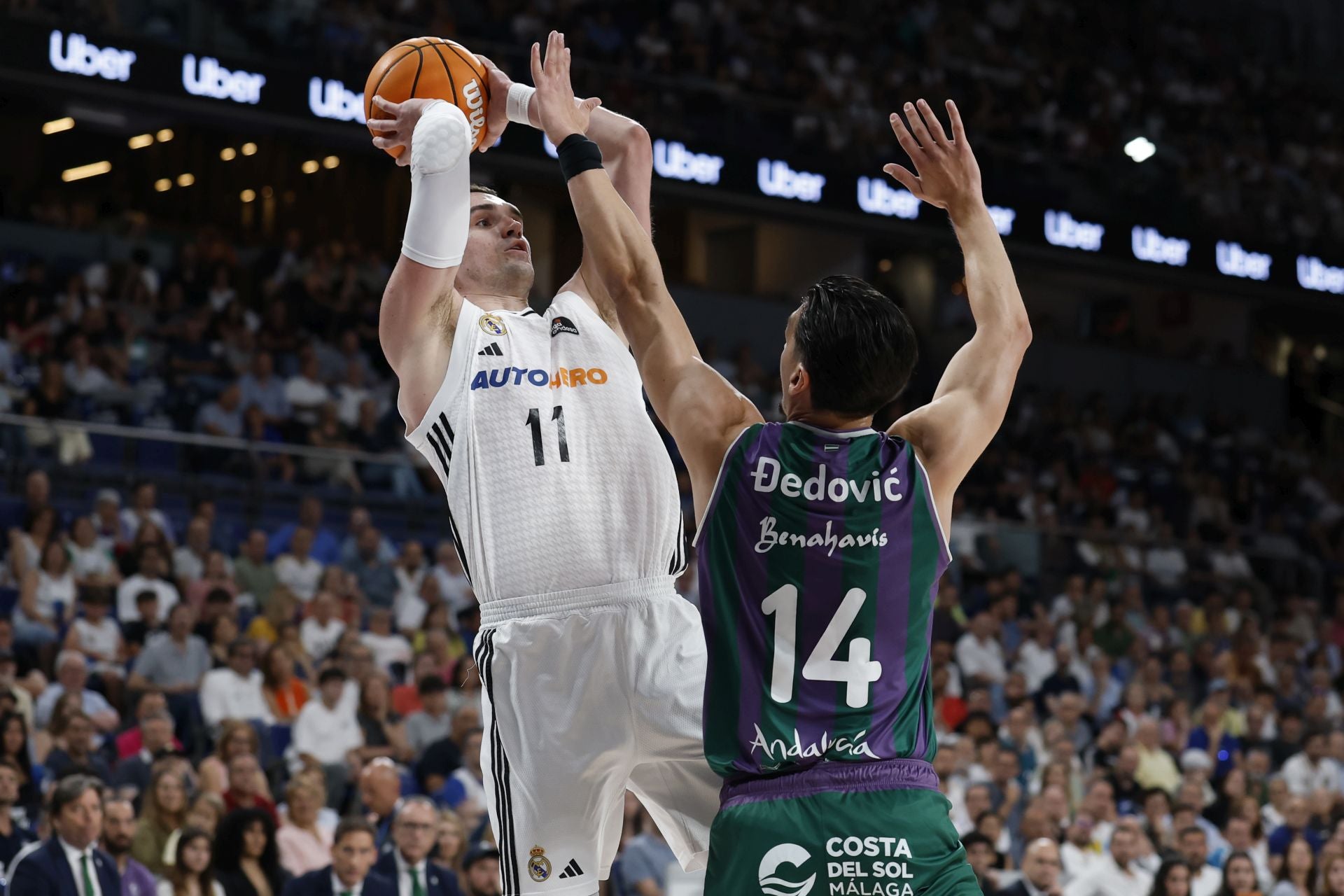 Las mejores imágenes del segundo partido de semifinales Real Madrid-Unicaja