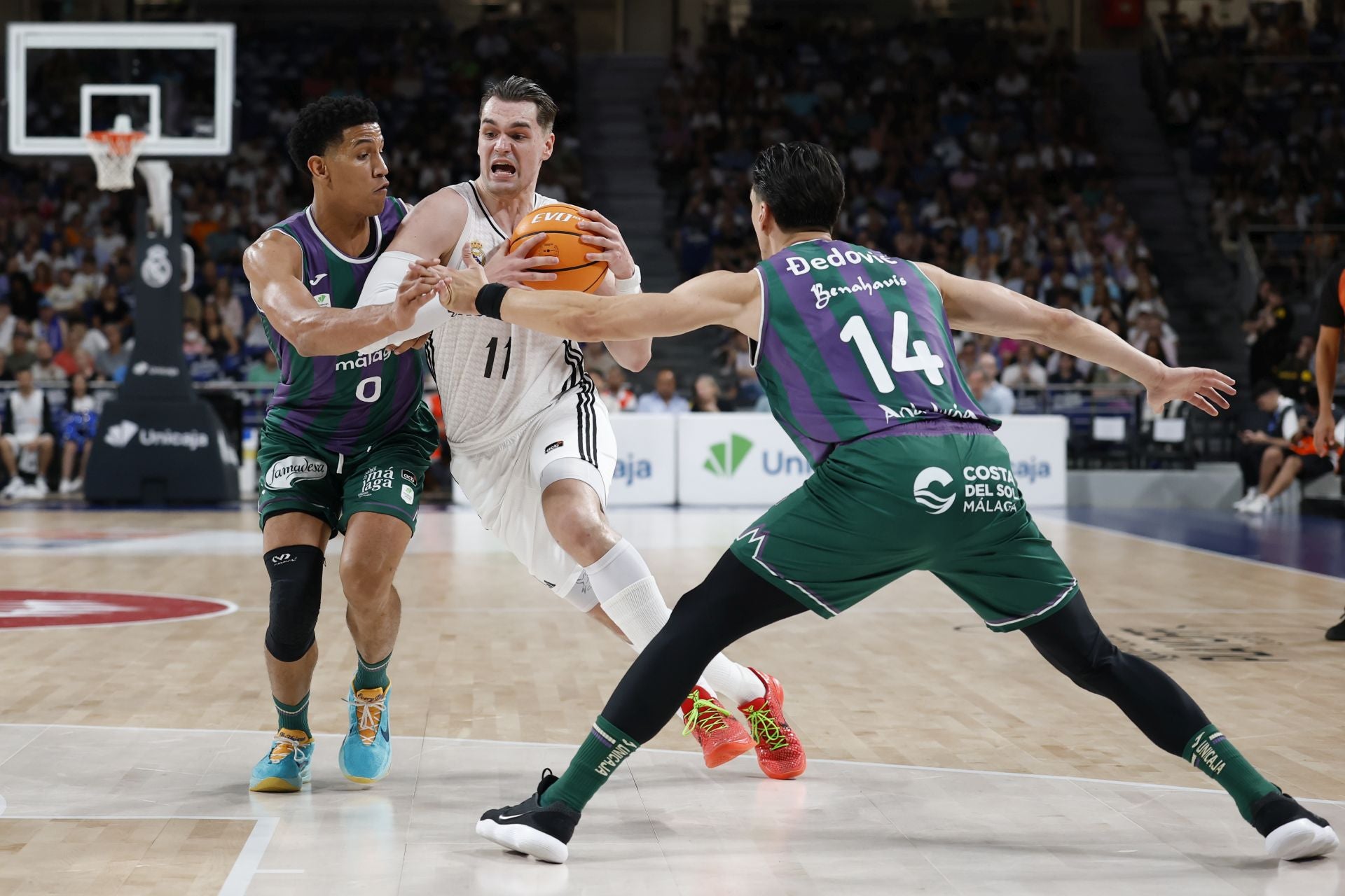 Las mejores imágenes del segundo partido de semifinales Real Madrid-Unicaja