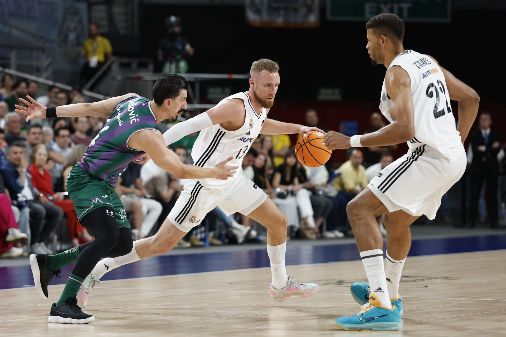 Las mejores imágenes del segundo partido de semifinales Real Madrid-Unicaja