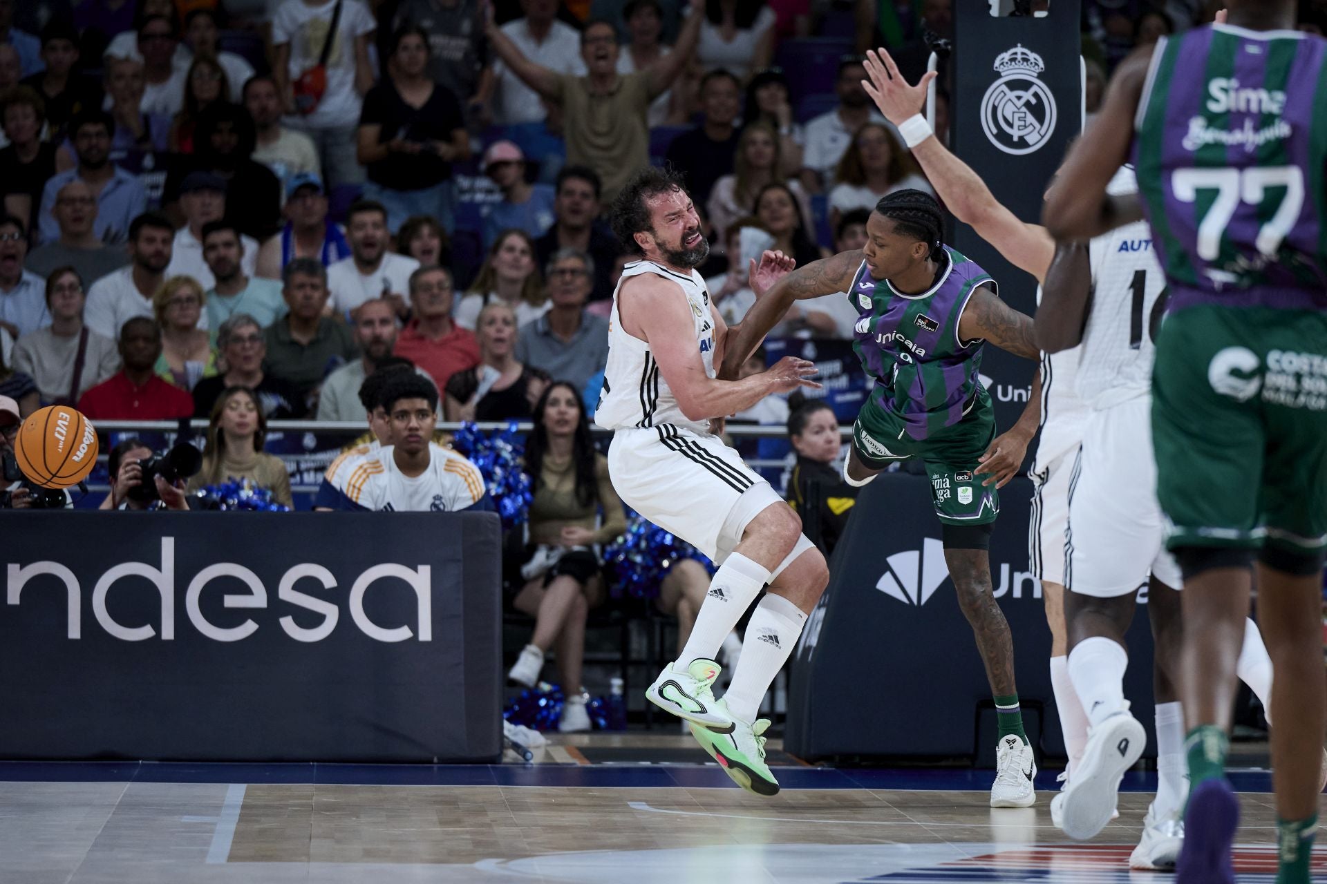 Las mejores imágenes del segundo partido de semifinales Real Madrid-Unicaja
