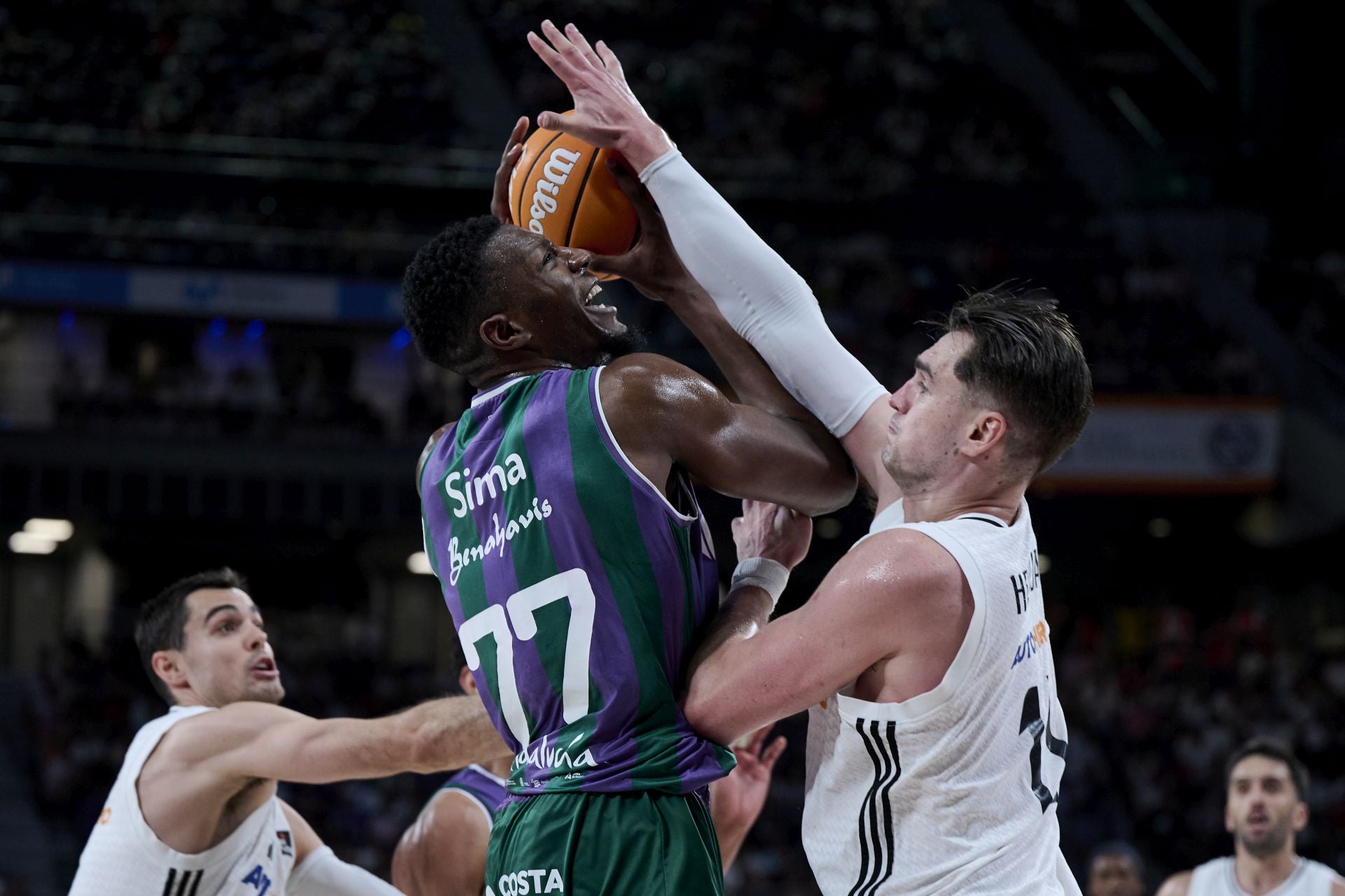 Las mejores imágenes del segundo partido de semifinales Real Madrid-Unicaja