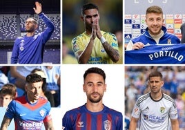 Anuar, Benito, Portillo, Josan, Chapela y Dani Ojeda, seis extremos posibles para el Málaga.