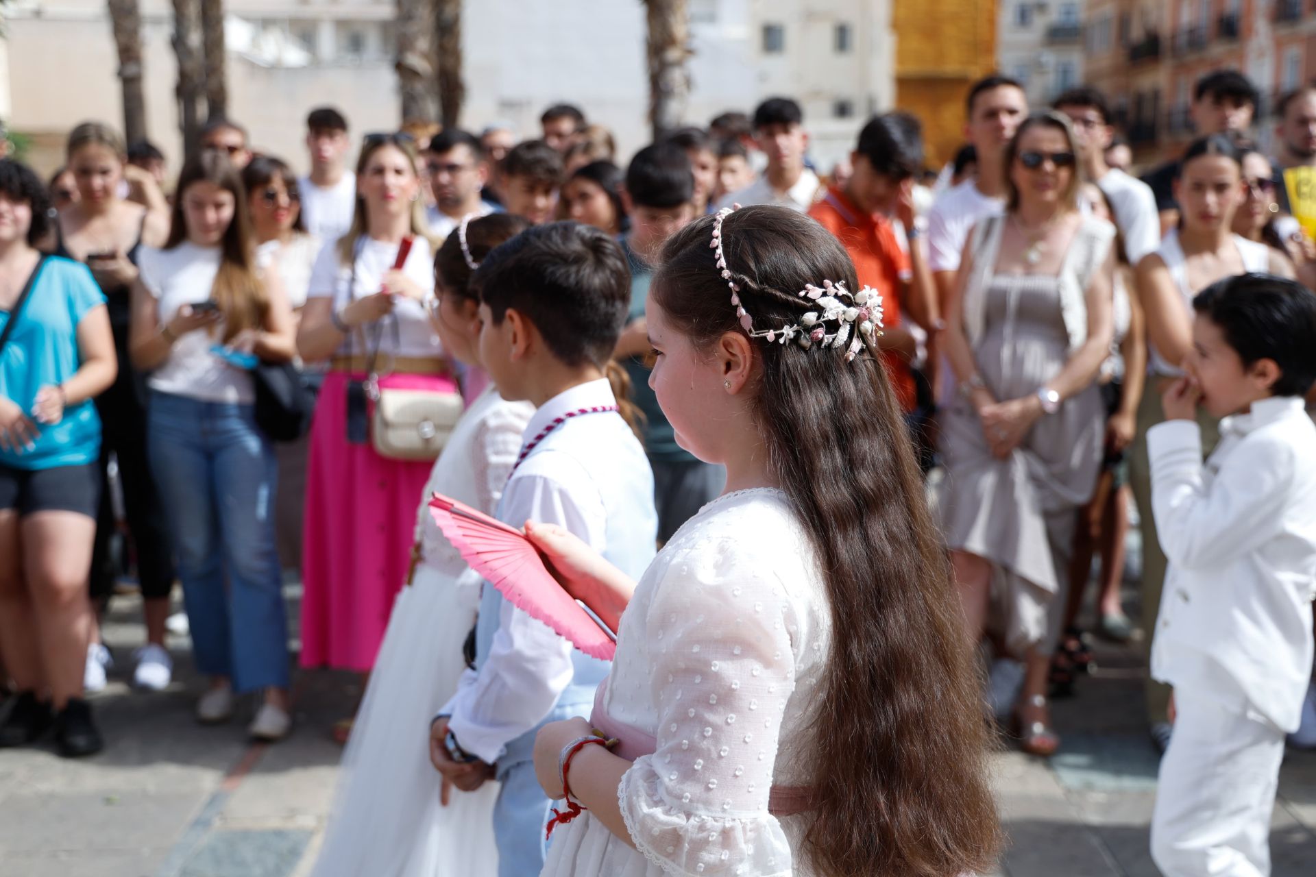 Salida procesional de la Virgen de la Trinidad