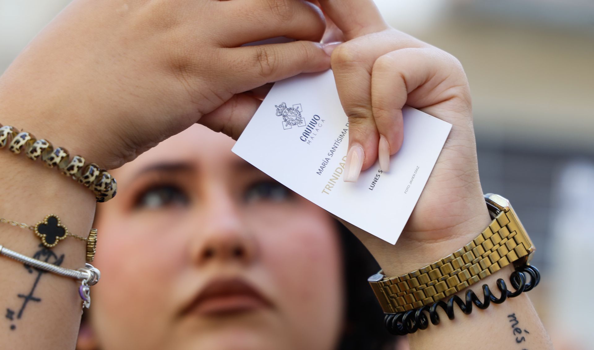 Salida procesional de la Virgen de la Trinidad