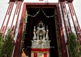 El Santísimo procesionará este jueves de Corpus por las calles de Pedregalejo.