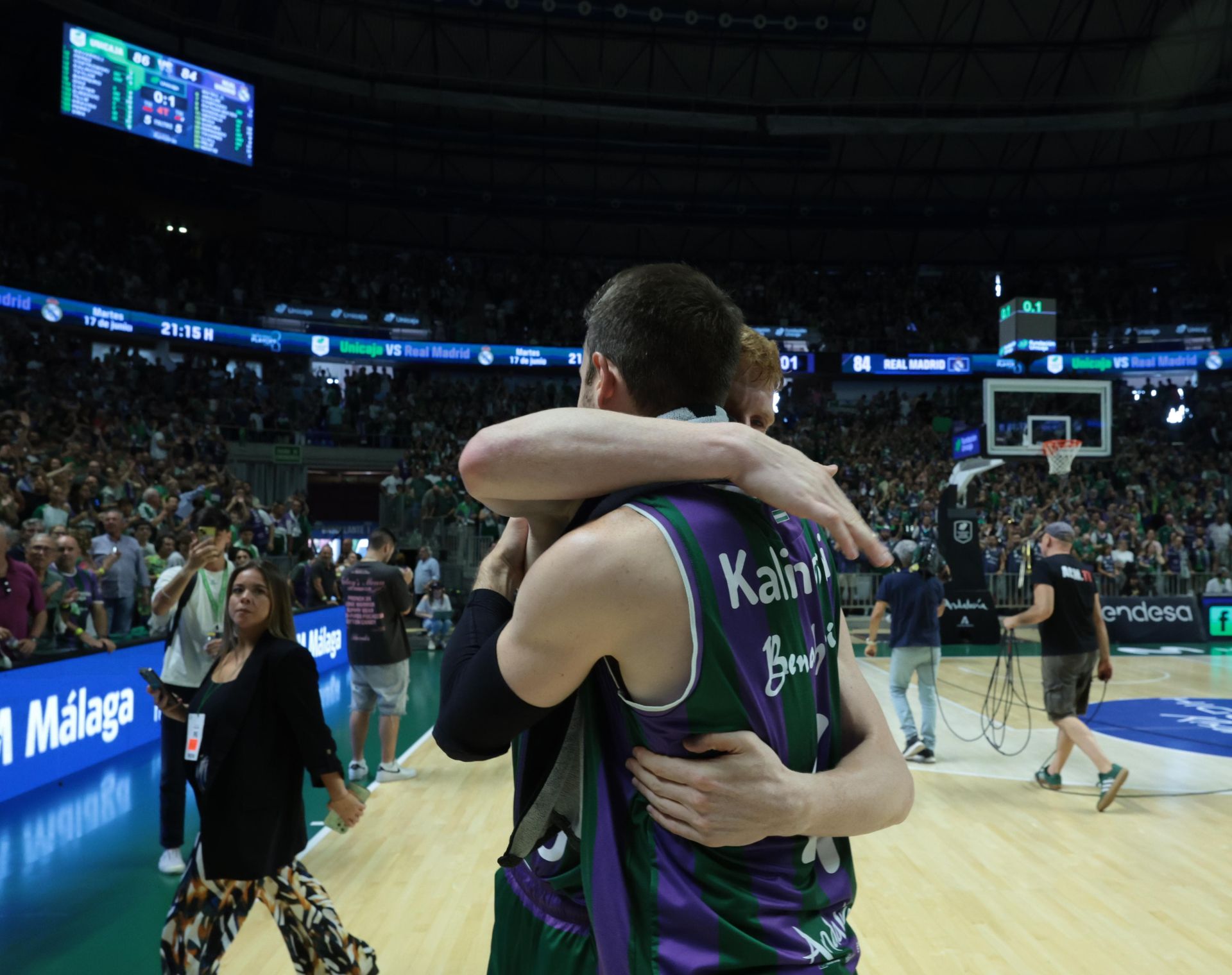Las mejores imágenes del tercer partido de semifinales: Unicaja-Real Madrid