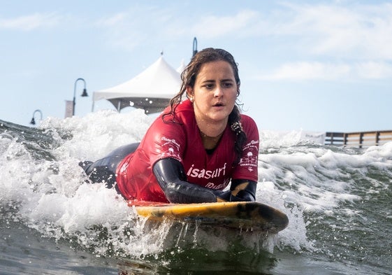 Sarah Almagro, en una competición reciente.