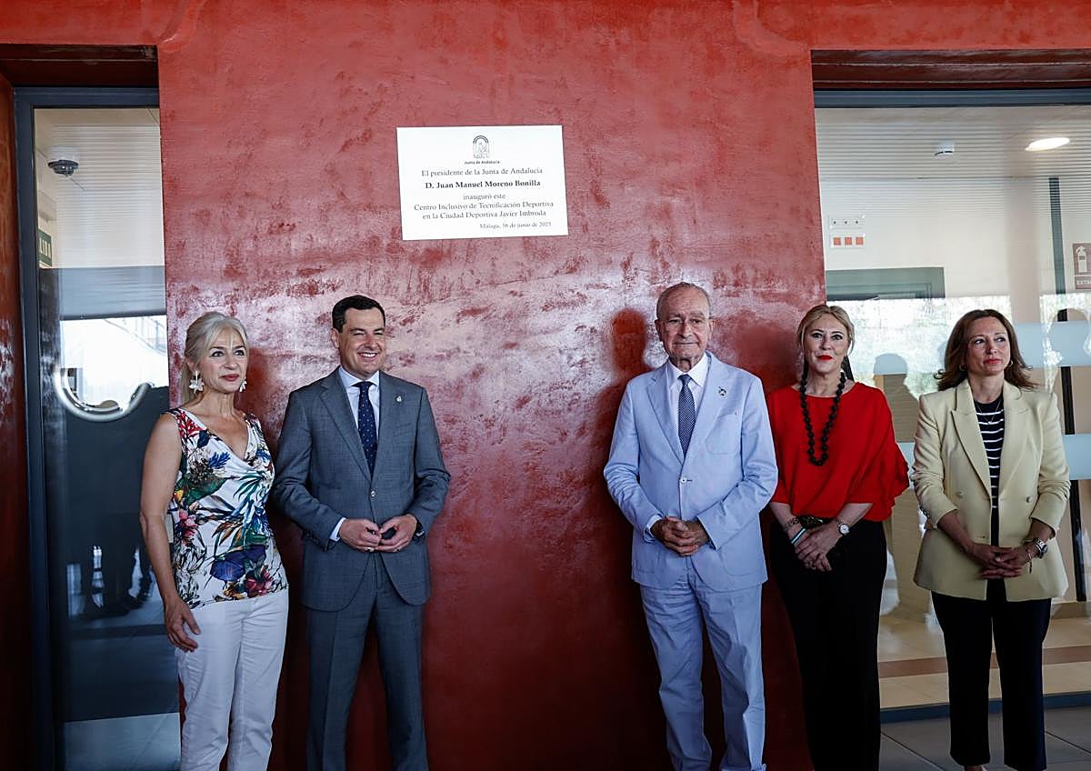 Imagen secundaria 1 - Juanma Moreno inaugura el Centro Inclusivo de Tecnificación Deportiva