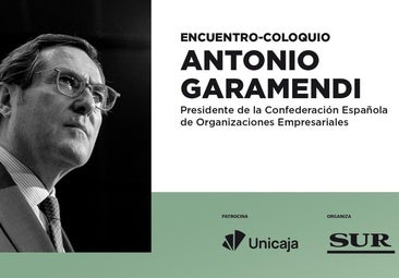 El presidente de la CEOE, Antonio Garamendi, analiza los desafíos empresariales en un foro organizado por SUR
