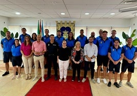 Acto de toma de posesión de los vigilantes de la playa.