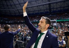 Ibon Navarro agradece a la afición su apoyo tras despedirse del sueño liguero.