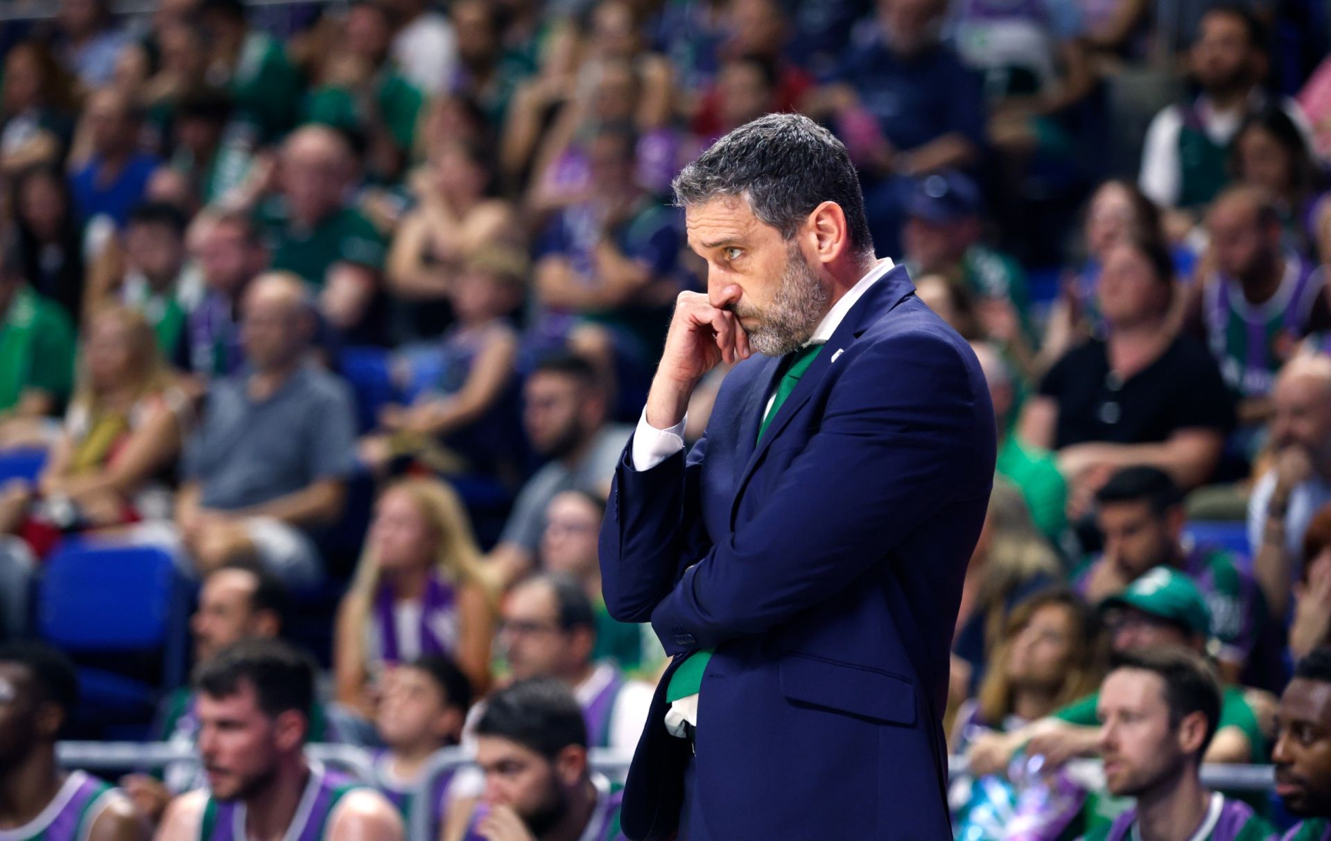 El cuarto duelo entre Unicaja y Real Madrid, en imágenes