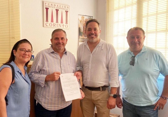 La Pollinica se suma a la Fundación Corinto como hermandad asociada