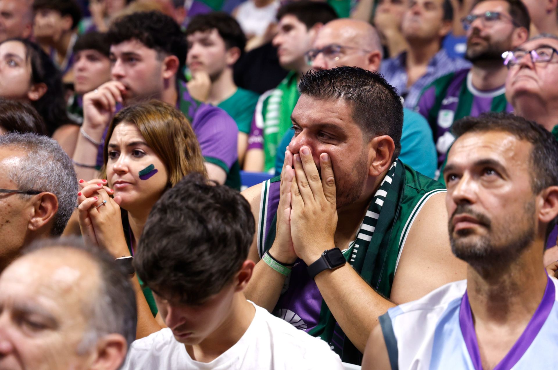 El cuarto duelo entre Unicaja y Real Madrid, en imágenes