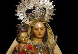 Virgen de los Reyes de la Catedral de Málaga.
