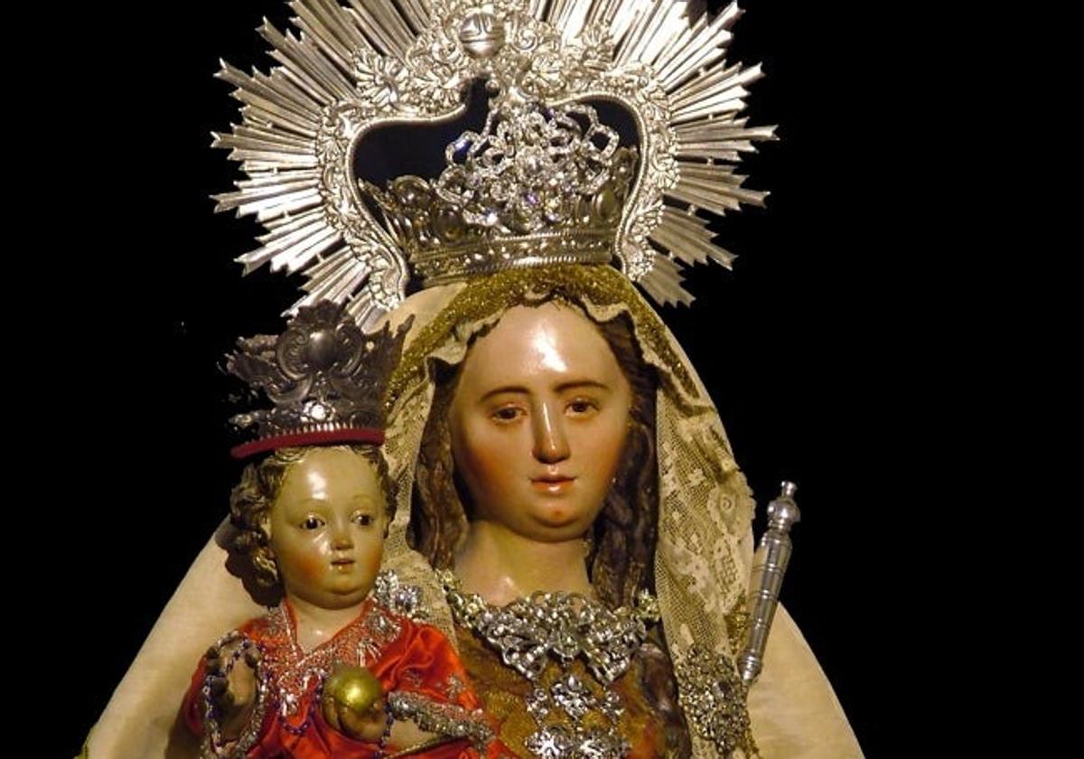 Virgen de los Reyes de la Catedral de Málaga.