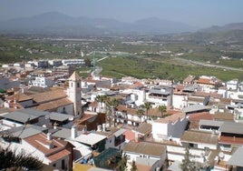 Imagen de varias viviendas en la localidad de Cártama.