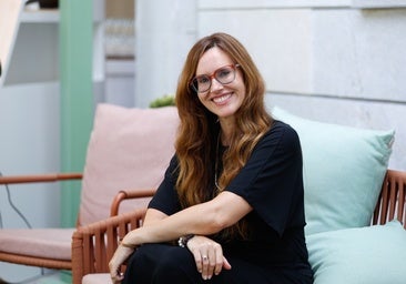 Cristina Pitarch, en el centro de ciberseguridad de Google en Málaga.
