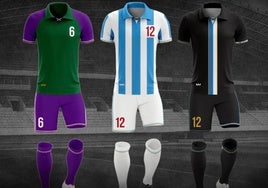 Las equipaciones de La Unión para la temporada 2025-26.