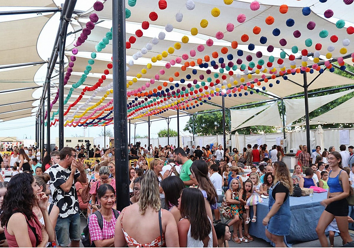 Ambiente en la feria de Las Lagunas en una imagen de archivo.