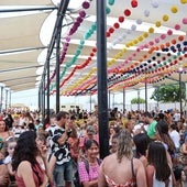 Ambiente en la feria de Las Lagunas en una imagen de archivo.