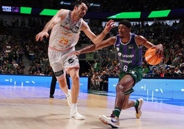 Kameron Taylor, en un partido de esta temporada.