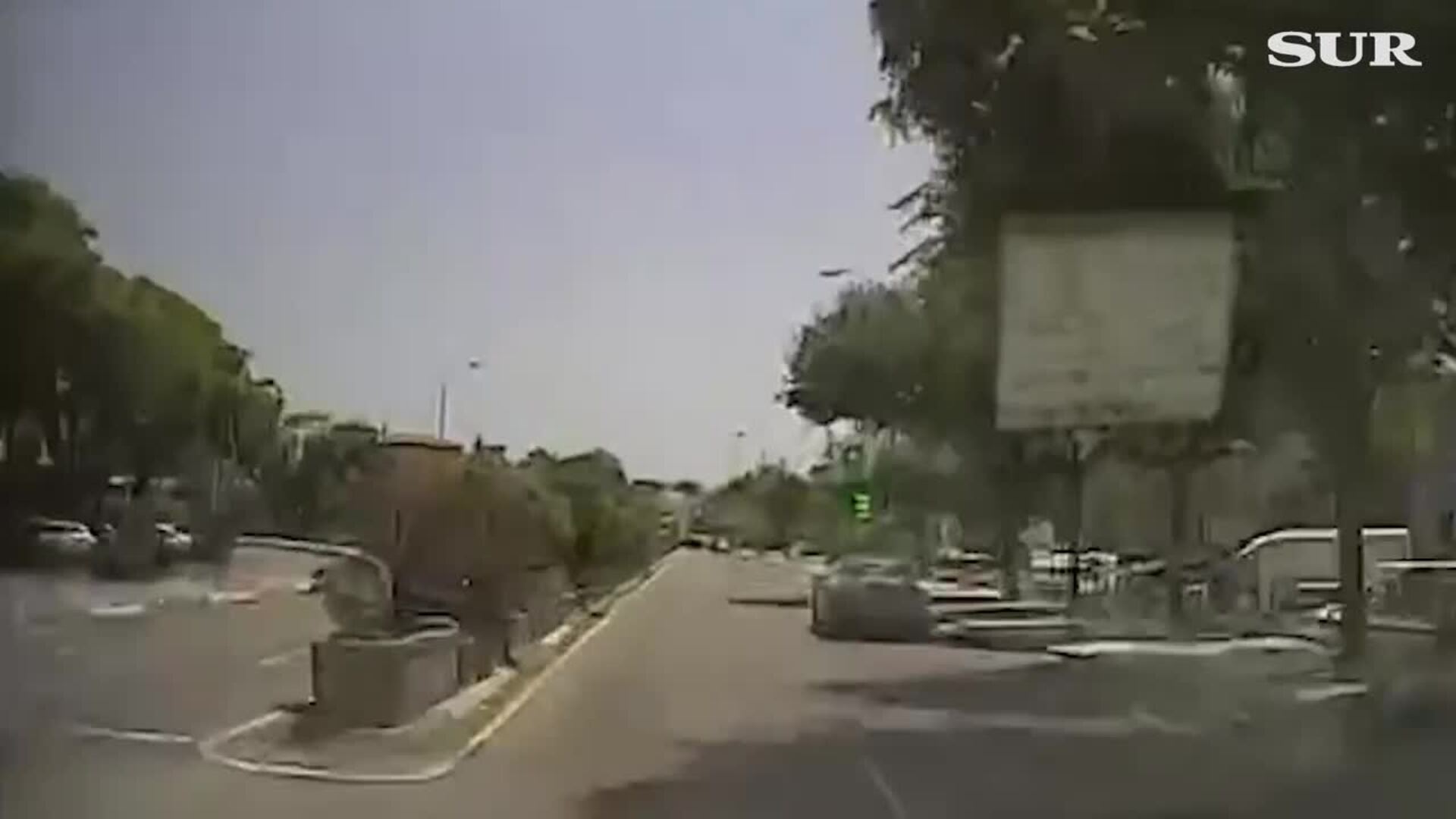 Atropello de una bebé y su madre en Marbella: la cámara de un coche grabó el accidente