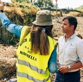 El concejal del ramo, Diego López, ha visitado los trabajos.