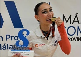 Natalia Baldizzone sigue reinando en el patinaje español