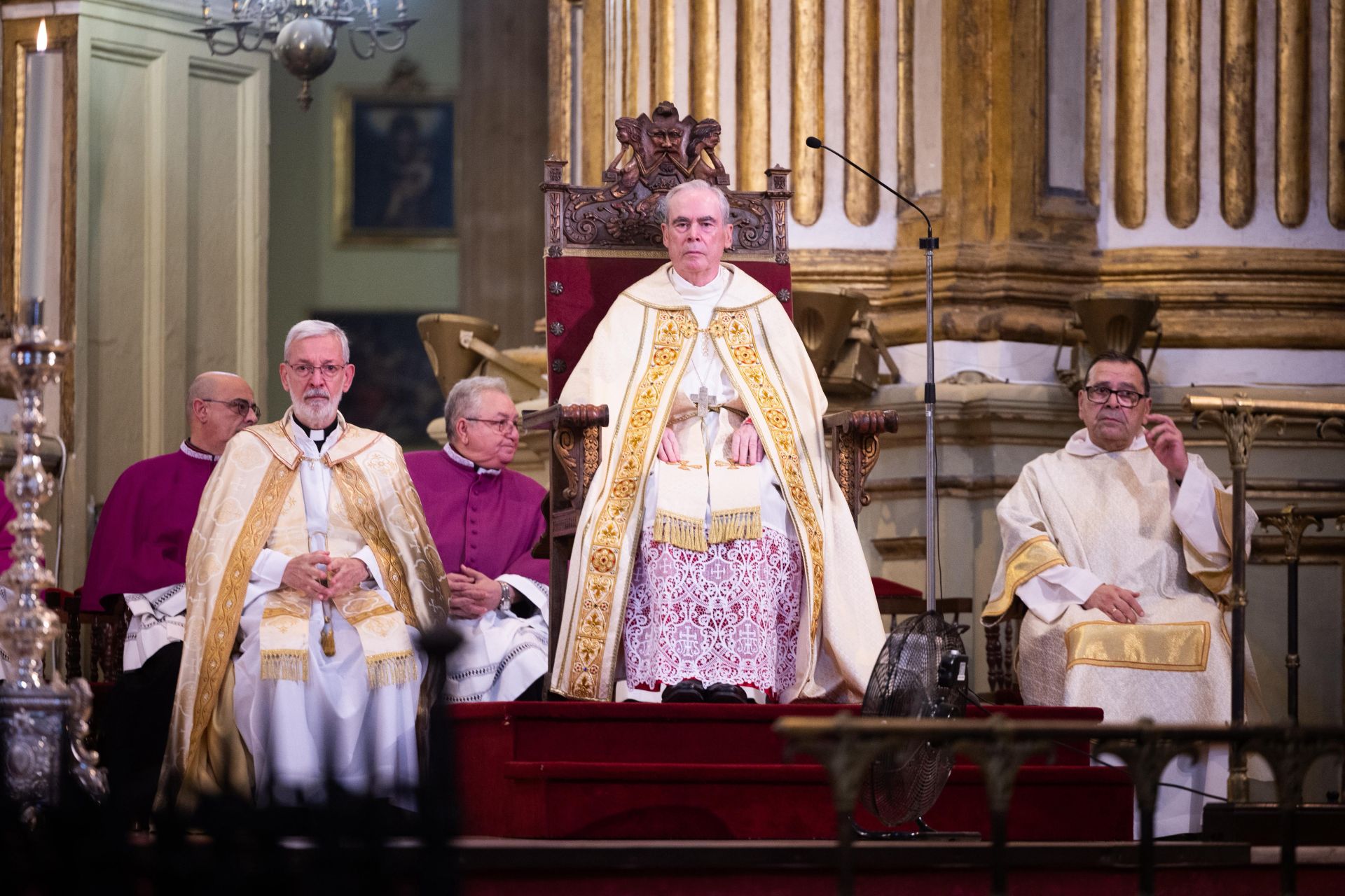 La procesión del Corpus por el Centro de Málaga, en imágenes